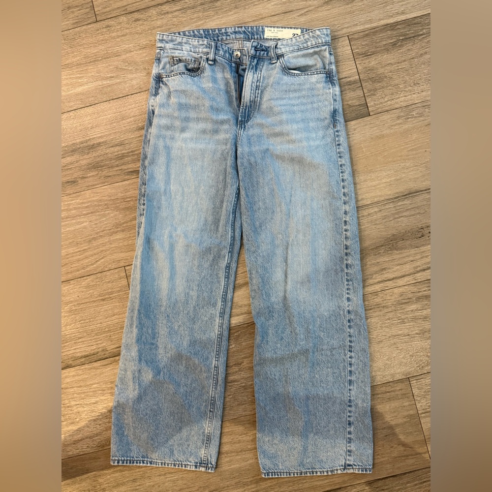 rag & bone Light Blue Women's Relaxed Jeans